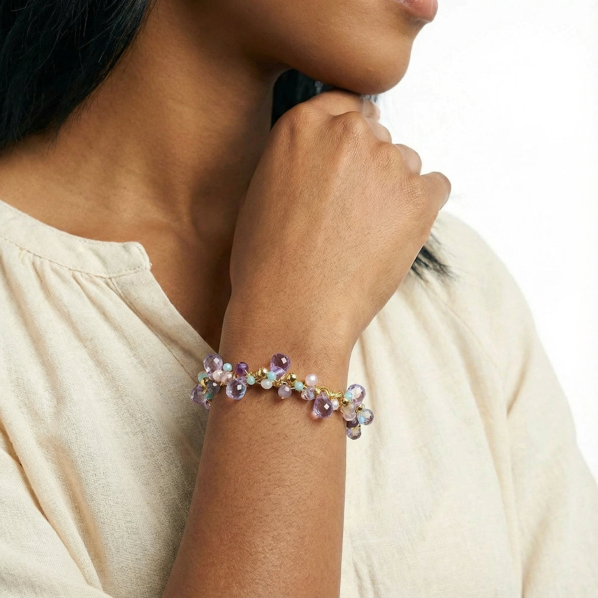 Crystal Garden Cuff